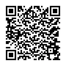 QR kód a telefonszámhoz +12106874399