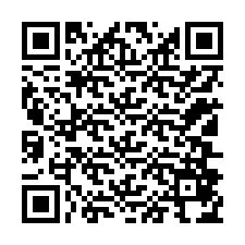 QR Code pour le numéro de téléphone +12106874671