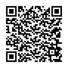 QR-code voor telefoonnummer +12106877422