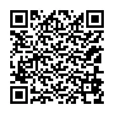 Codice QR per il numero di telefono +12106878805