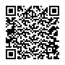 QR-Code für Telefonnummer +12106879335