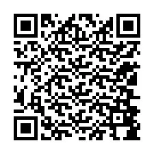 Código QR para número de teléfono +12106884276