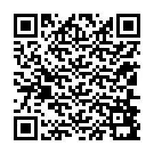 QR-koodi puhelinnumerolle +12106891612