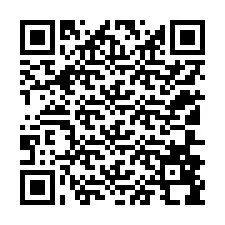 Código QR para número de teléfono +12106898704