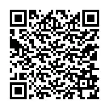 Kode QR untuk nomor Telepon +12106924186