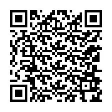 Kode QR untuk nomor Telepon +12106924356