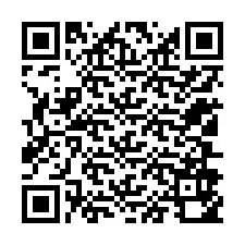Código QR para número de teléfono +12106950963