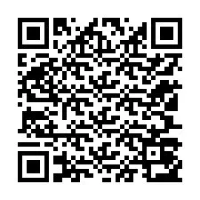 Código QR para número de teléfono +12107053926