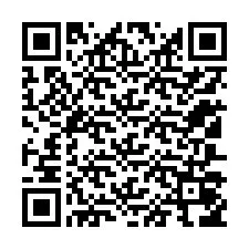 Código QR para número de teléfono +12107056253