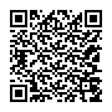 Código QR para número de telefone +12107056935