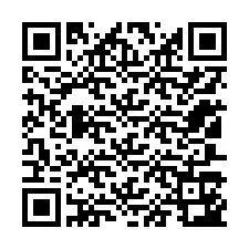 QR-код для номера телефона +12107143847