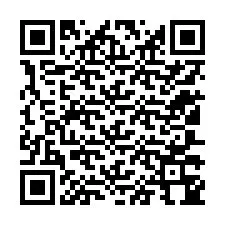 Código QR para número de teléfono +12107344346