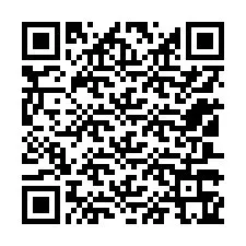 QR-koodi puhelinnumerolle +12107365857