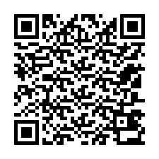 Código QR para número de teléfono +12107432057