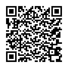 Kode QR untuk nomor Telepon +12107438013