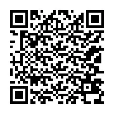 Kod QR dla numeru telefonu +12107438575