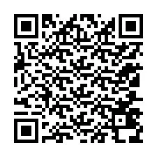 Código QR para número de telefone +12107438786