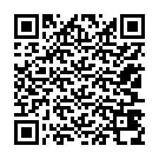 Código QR para número de teléfono +12107438837