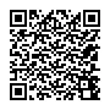 QR kód a telefonszámhoz +12107440617