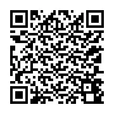 Código QR para número de telefone +12107440618