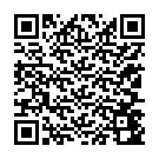 QR-Code für Telefonnummer +12107442732