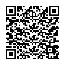 QR Code สำหรับหมายเลขโทรศัพท์ +12107471044