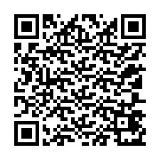 Codice QR per il numero di telefono +12107471208