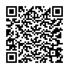 QR-код для номера телефона +12107474028