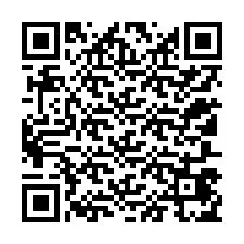 Código QR para número de telefone +12107475018