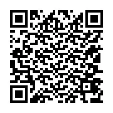 QR-код для номера телефона +12107476372