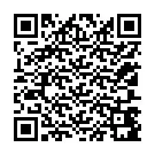 Código QR para número de telefone +12107481009