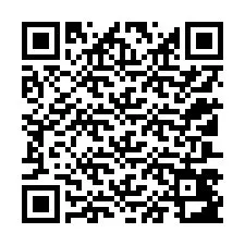 Kod QR dla numeru telefonu +12107483458