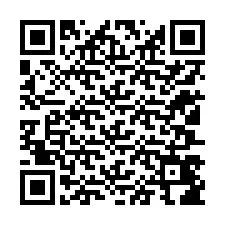 QR-koodi puhelinnumerolle +12107486472