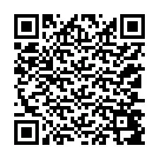 QR Code สำหรับหมายเลขโทรศัพท์ +12107487698