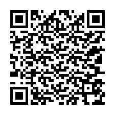 QR-код для номера телефона +12107574134