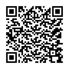 Kode QR untuk nomor Telepon +12107598289