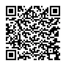 Kode QR untuk nomor Telepon +12107598382