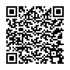 QR-код для номера телефона +12107598684