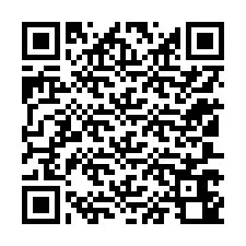 QR kód a telefonszámhoz +12107640116