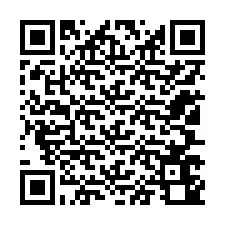 QR Code pour le numéro de téléphone +12107640727