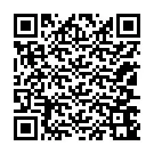 Código QR para número de teléfono +12107641375