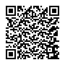 Código QR para número de teléfono +12107643354