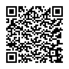 QR-code voor telefoonnummer +12107647108