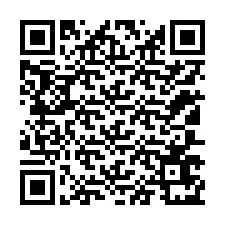 Codice QR per il numero di telefono +12107671741