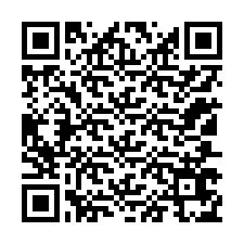 QR-код для номера телефона +12107675685