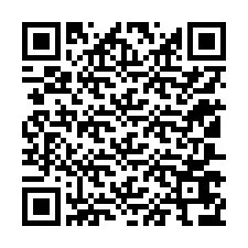 QR kód a telefonszámhoz +12107676352