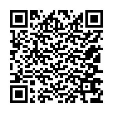 Kode QR untuk nomor Telepon +12107676377