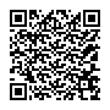 Kode QR untuk nomor Telepon +12107678701