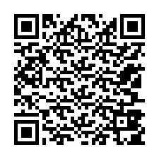 Código QR para número de teléfono +12107805837