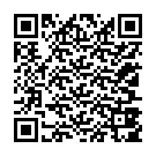 Código QR para número de teléfono +12107805839